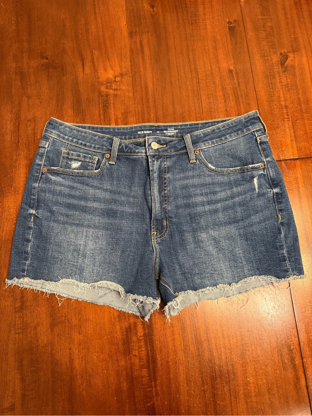 Old Navy Women's Blue Denim Cutoff Shorts